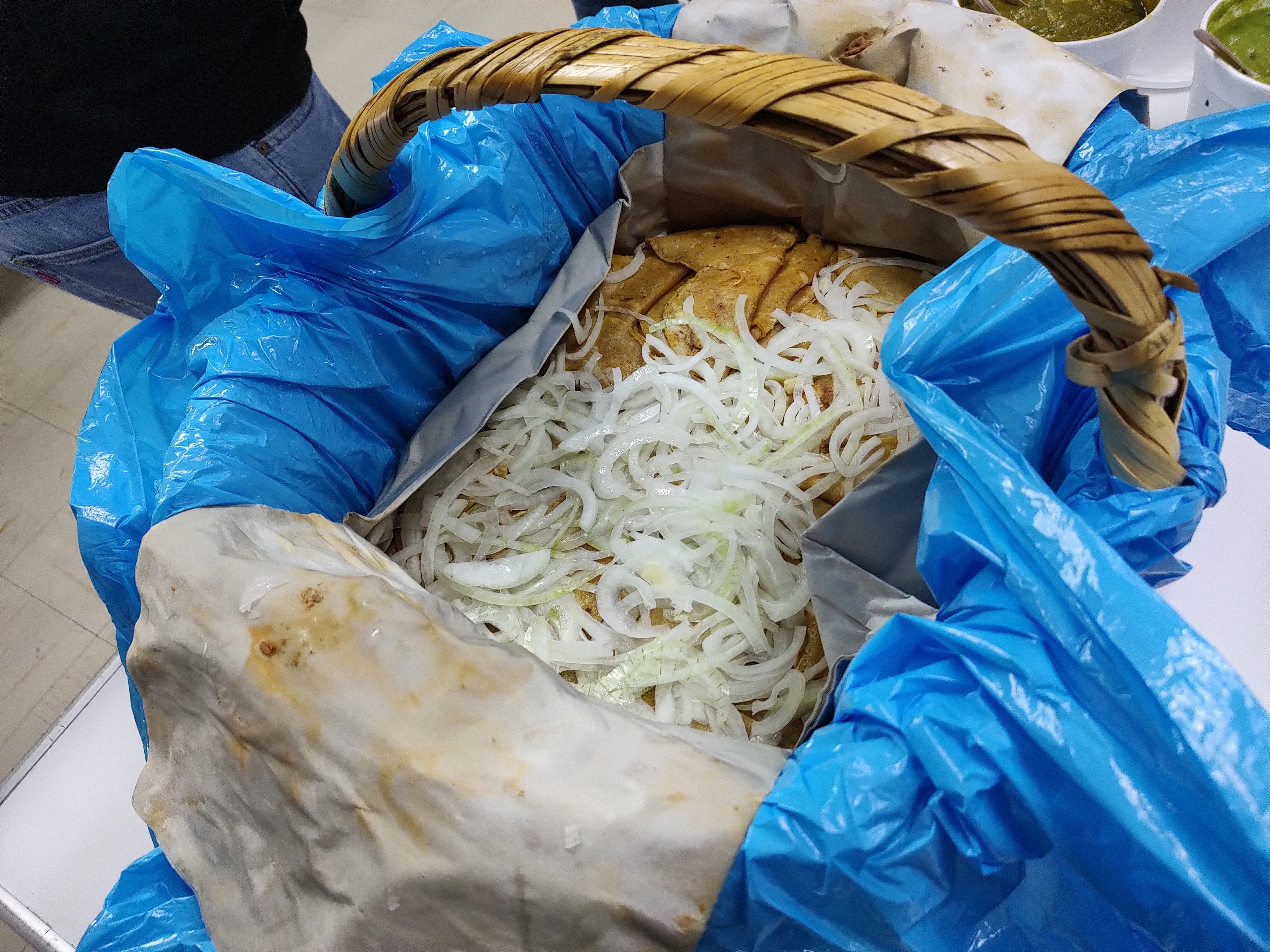 Tacos de canasta; fotografía ilustrativa